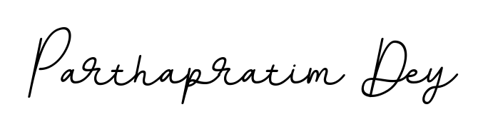 The BallpointsItalic-DORy9 font transforms the name Parthapratim Dey into an executive sign with sharp precision and distinguished character. Parthapratim Dey signature style 11 images and pictures png