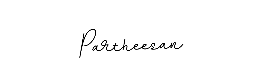 How to make Partheesan signature? BallpointsItalic-DORy9 is a professional autograph style. Create handwritten signature for Partheesan name. Partheesan signature style 11 images and pictures png