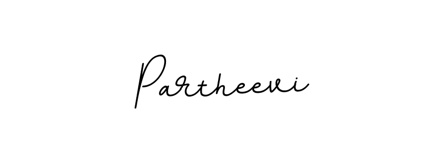 Use a signature maker to create a handwritten signature online. With this signature software, you can design (BallpointsItalic-DORy9) your own signature for name Partheevi. Partheevi signature style 11 images and pictures png