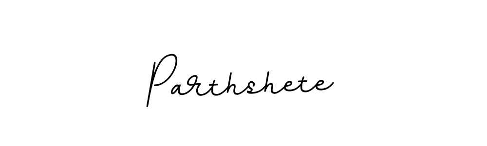 How to make Parthshete name signature. Use BallpointsItalic-DORy9 style for creating short signs online. This is the latest handwritten sign. Parthshete signature style 11 images and pictures png