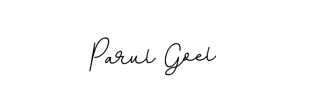 Make a beautiful signature design for name Parul Goel. Use this online signature maker to create a handwritten signature for free. Parul Goel signature style 11 images and pictures png