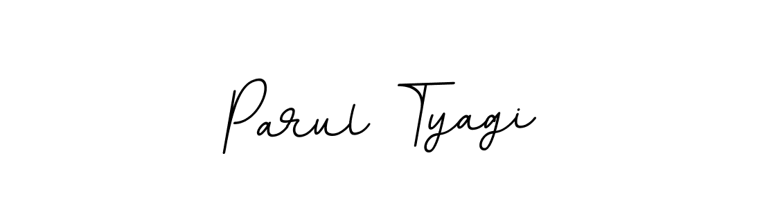 if you are searching for the best signature style for your name Parul Tyagi. so please give up your signature search. here we have designed multiple signature styles  using BallpointsItalic-DORy9. Parul Tyagi signature style 11 images and pictures png