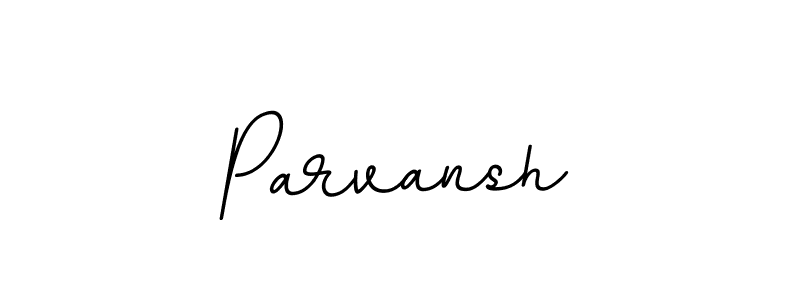 Parvansh stylish signature style. Best Handwritten Sign (BallpointsItalic-DORy9) for my name. Handwritten Signature Collection Ideas for my name Parvansh. Parvansh signature style 11 images and pictures png