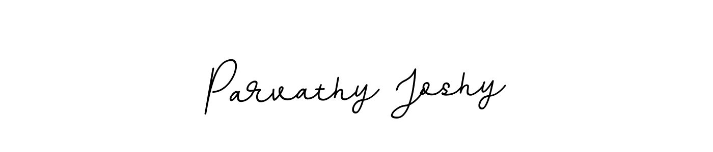 Similarly BallpointsItalic-DORy9 is the best handwritten signature design. Signature creator online .You can use it as an online autograph creator for name Parvathy Joshy. Parvathy Joshy signature style 11 images and pictures png