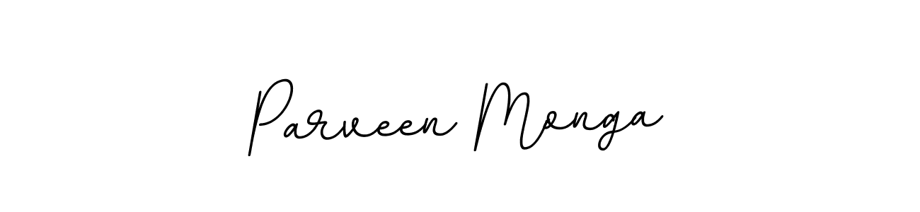 if you are searching for the best signature style for your name Parveen Monga. so please give up your signature search. here we have designed multiple signature styles  using BallpointsItalic-DORy9. Parveen Monga signature style 11 images and pictures png