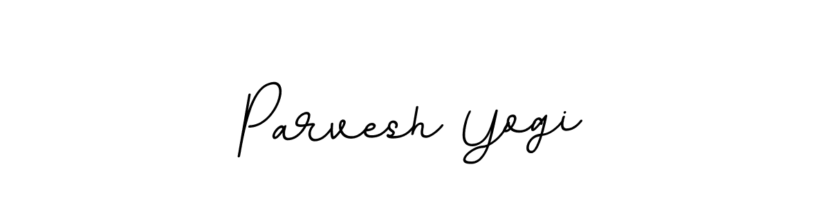 This is the best signature style for the Parvesh Yogi name. Also you like these signature font (BallpointsItalic-DORy9). Mix name signature. Parvesh Yogi signature style 11 images and pictures png