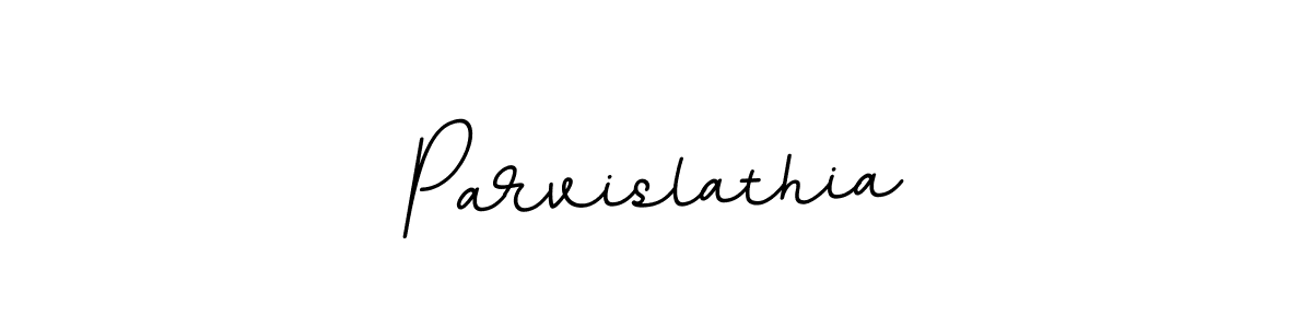 BallpointsItalic-DORy9 is a professional signature style that is perfect for those who want to add a touch of class to their signature. It is also a great choice for those who want to make their signature more unique. Get Parvislathia name to fancy signature for free. Parvislathia signature style 11 images and pictures png