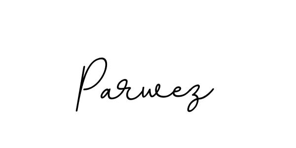 if you are searching for the best signature style for your name Parwez. so please give up your signature search. here we have designed multiple signature styles  using BallpointsItalic-DORy9. Parwez signature style 11 images and pictures png