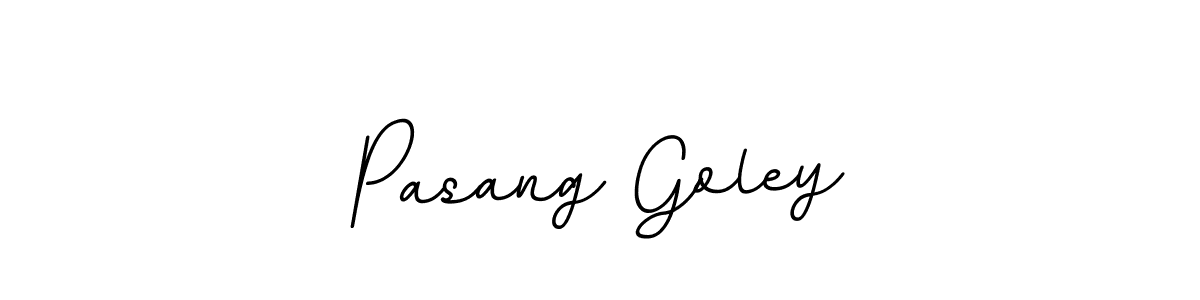 Design your own signature with our free online signature maker. With this signature software, you can create a handwritten (BallpointsItalic-DORy9) signature for name Pasang Goley. Pasang Goley signature style 11 images and pictures png