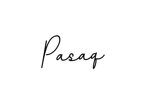 Design your own signature with our free online signature maker. With this signature software, you can create a handwritten (BallpointsItalic-DORy9) signature for name Pasaq. Pasaq signature style 11 images and pictures png