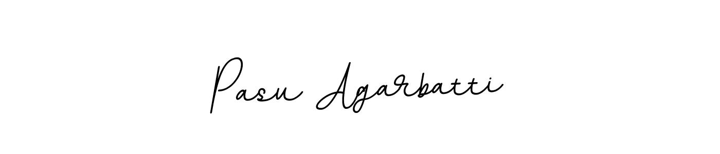 This is the best signature style for the Pasu Agarbatti name. Also you like these signature font (BallpointsItalic-DORy9). Mix name signature. Pasu Agarbatti signature style 11 images and pictures png