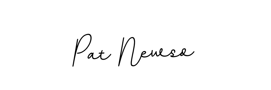 Make a beautiful signature design for name Pat Newso. Use this online signature maker to create a handwritten signature for free. Pat Newso signature style 11 images and pictures png