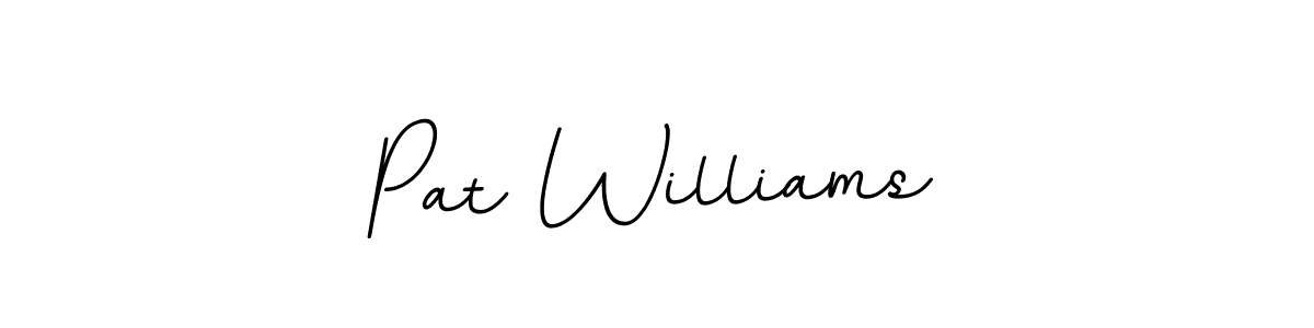 The best way (BallpointsItalic-DORy9) to make a short signature is to pick only two or three words in your name. The name Pat Williams include a total of six letters. For converting this name. Pat Williams signature style 11 images and pictures png