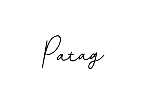 How to make Patag signature? BallpointsItalic-DORy9 is a professional autograph style. Create handwritten signature for Patag name. Patag signature style 11 images and pictures png
