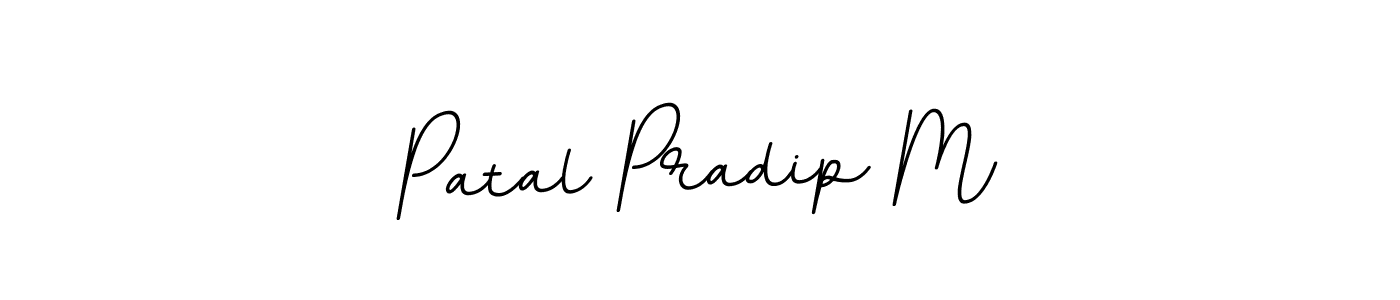 Similarly BallpointsItalic-DORy9 is the best handwritten signature design. Signature creator online .You can use it as an online autograph creator for name Patal Pradip M. Patal Pradip M signature style 11 images and pictures png