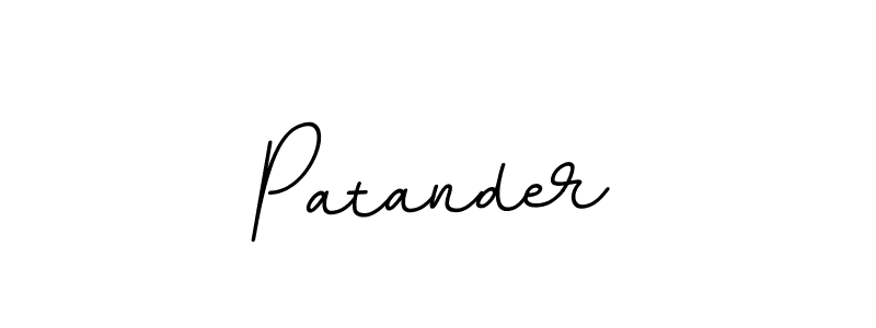 How to make Patander signature? BallpointsItalic-DORy9 is a professional autograph style. Create handwritten signature for Patander name. Patander signature style 11 images and pictures png