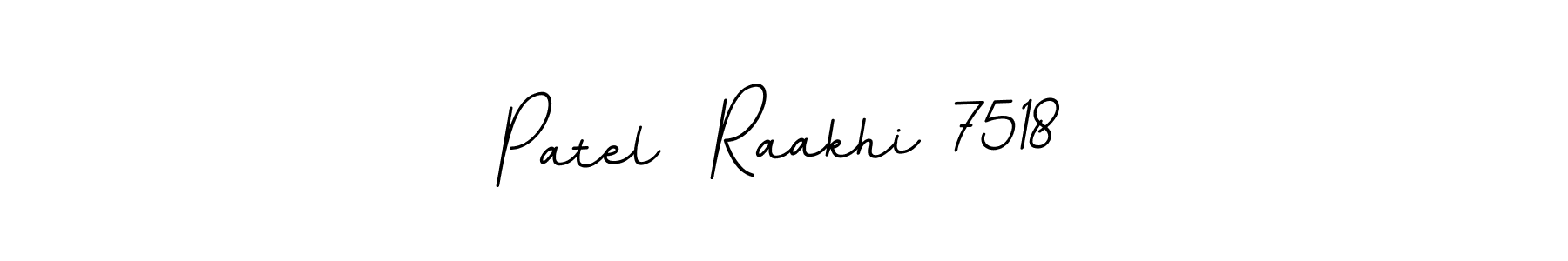 BallpointsItalic-DORy9 is a professional signature style that is perfect for those who want to add a touch of class to their signature. It is also a great choice for those who want to make their signature more unique. Get Patel  Raakhi 7518 name to fancy signature for free. Patel  Raakhi 7518 signature style 11 images and pictures png
