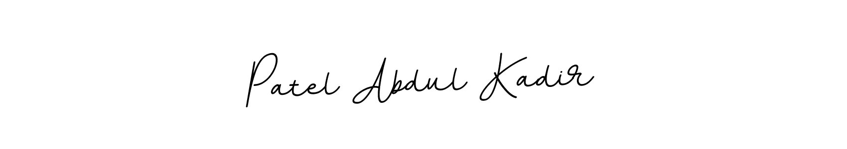 How to make Patel Abdul Kadir signature? BallpointsItalic-DORy9 is a professional autograph style. Create handwritten signature for Patel Abdul Kadir name. Patel Abdul Kadir signature style 11 images and pictures png