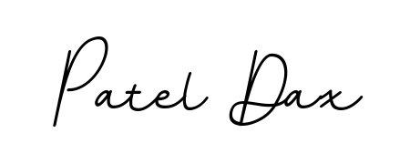 Make a beautiful signature design for name Patel Dax. Use this online signature maker to create a handwritten signature for free. Patel Dax signature style 11 images and pictures png