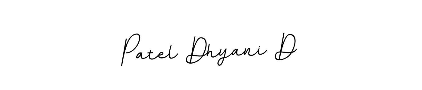 It looks lik you need a new signature style for name Patel Dhyani D. Design unique handwritten (BallpointsItalic-DORy9) signature with our free signature maker in just a few clicks. Patel Dhyani D signature style 11 images and pictures png