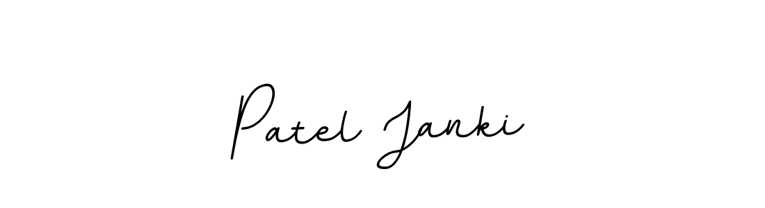 Patel Janki stylish signature style. Best Handwritten Sign (BallpointsItalic-DORy9) for my name. Handwritten Signature Collection Ideas for my name Patel Janki. Patel Janki signature style 11 images and pictures png