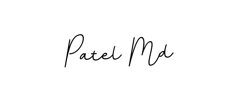 Design your own signature with our free online signature maker. With this signature software, you can create a handwritten (BallpointsItalic-DORy9) signature for name Patel Md. Patel Md signature style 11 images and pictures png