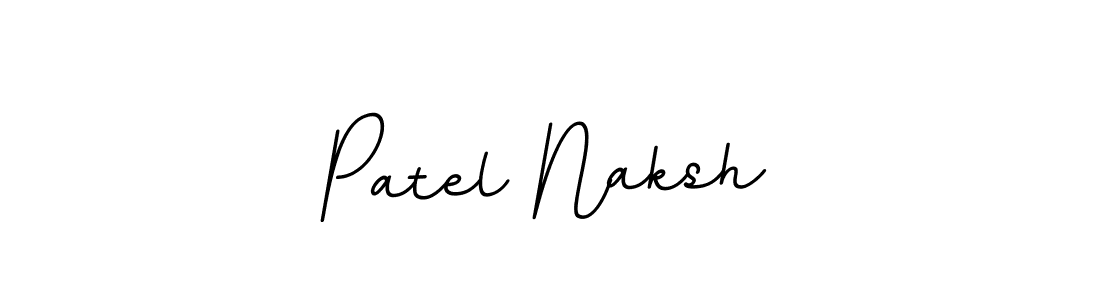 You should practise on your own different ways (BallpointsItalic-DORy9) to write your name (Patel Naksh) in signature. don't let someone else do it for you. Patel Naksh signature style 11 images and pictures png