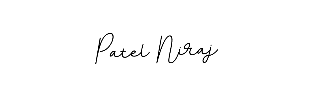 Patel Niraj stylish signature style. Best Handwritten Sign (BallpointsItalic-DORy9) for my name. Handwritten Signature Collection Ideas for my name Patel Niraj. Patel Niraj signature style 11 images and pictures png