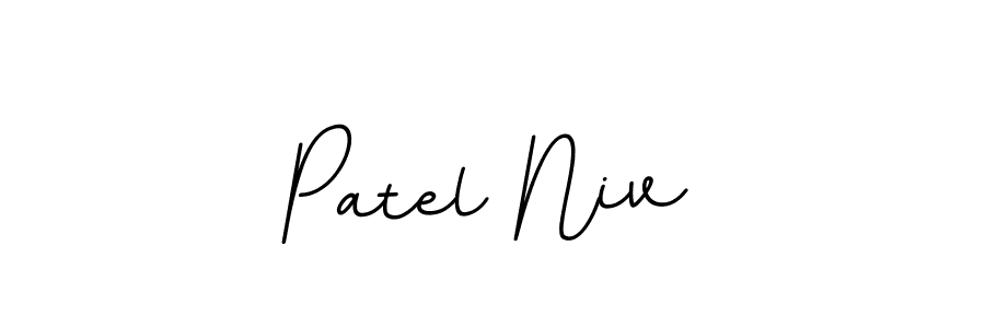 It looks lik you need a new signature style for name Patel Niv. Design unique handwritten (BallpointsItalic-DORy9) signature with our free signature maker in just a few clicks. Patel Niv signature style 11 images and pictures png