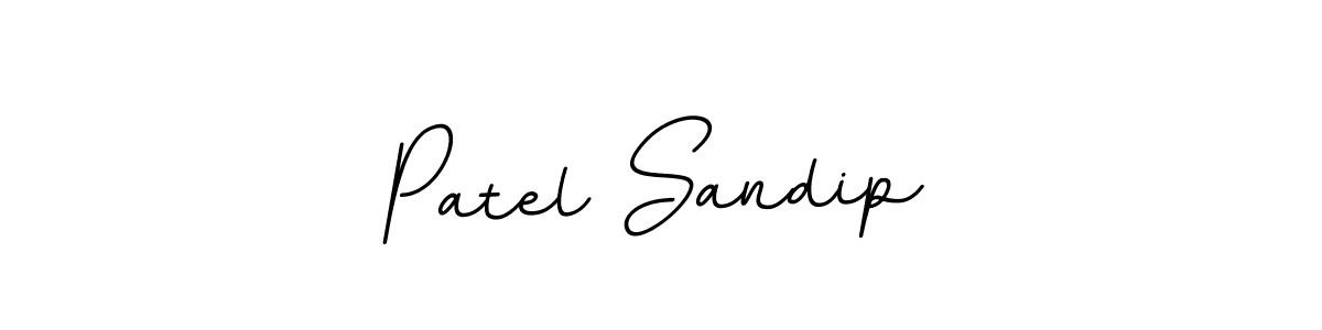 Create a beautiful signature design for name Patel Sandip. With this signature (BallpointsItalic-DORy9) fonts, you can make a handwritten signature for free. Patel Sandip signature style 11 images and pictures png