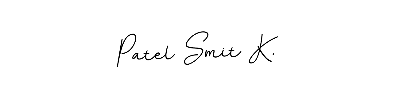 You can use this online signature creator to create a handwritten signature for the name Patel Smit K.. This is the best online autograph maker. Patel Smit K. signature style 11 images and pictures png