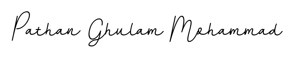 The BallpointsItalic-DORy9 font gives name Pathan Ghulam Mohammad a signature that looks effortless yet distinguished. Download high-res PNG instantly. Pathan Ghulam Mohammad signature style 11 images and pictures png