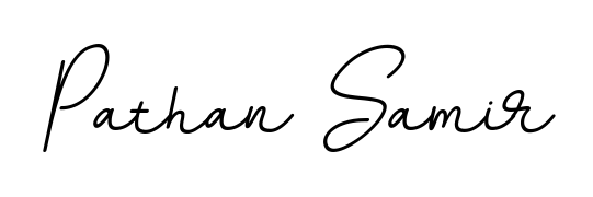 Download transparent PNG signature for name Pathan Samir styled with BallpointsItalic-DORy9 font. Ready to paste directly into PDF and Word agreements. Pathan Samir signature style 11 images and pictures png
