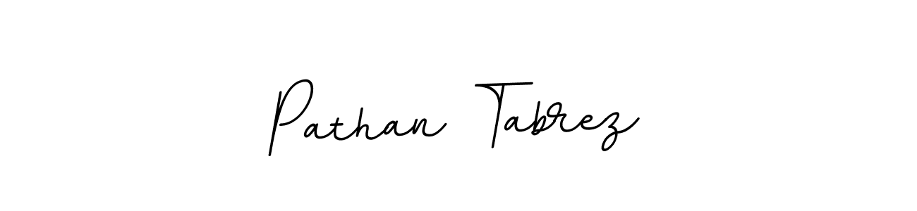 It looks lik you need a new signature style for name Pathan Tabrez. Design unique handwritten (BallpointsItalic-DORy9) signature with our free signature maker in just a few clicks. Pathan Tabrez signature style 11 images and pictures png