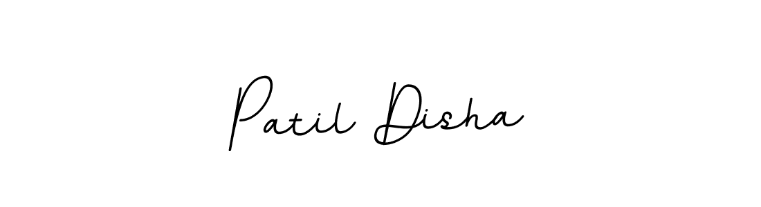 Create a beautiful signature design for name Patil Disha. With this signature (BallpointsItalic-DORy9) fonts, you can make a handwritten signature for free. Patil Disha signature style 11 images and pictures png