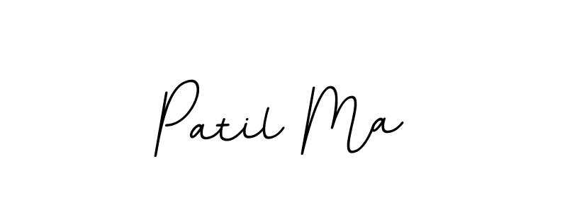 The best way (BallpointsItalic-DORy9) to make a short signature is to pick only two or three words in your name. The name Patil Ma include a total of six letters. For converting this name. Patil Ma signature style 11 images and pictures png