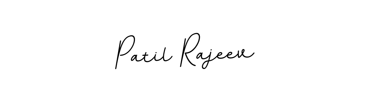 if you are searching for the best signature style for your name Patil Rajeev. so please give up your signature search. here we have designed multiple signature styles  using BallpointsItalic-DORy9. Patil Rajeev signature style 11 images and pictures png