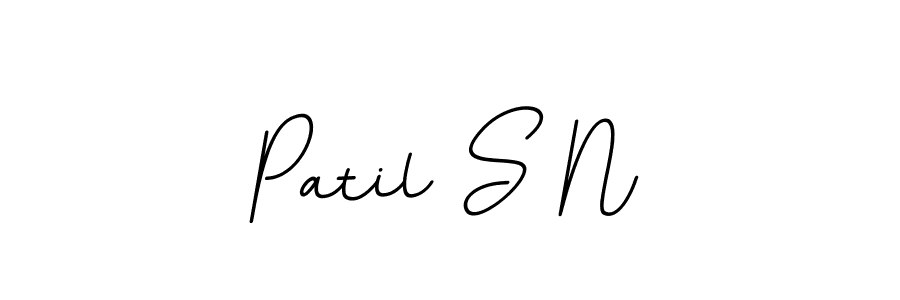 You should practise on your own different ways (BallpointsItalic-DORy9) to write your name (Patil S N) in signature. don't let someone else do it for you. Patil S N signature style 11 images and pictures png