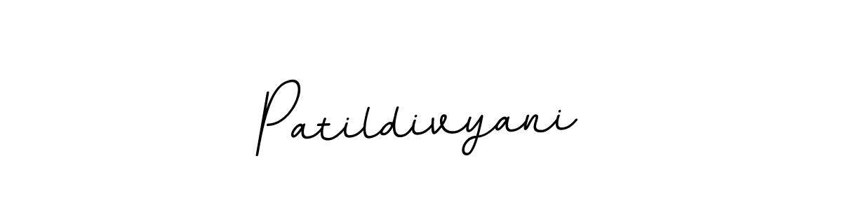 The best way (BallpointsItalic-DORy9) to make a short signature is to pick only two or three words in your name. The name Patildivyani include a total of six letters. For converting this name. Patildivyani signature style 11 images and pictures png