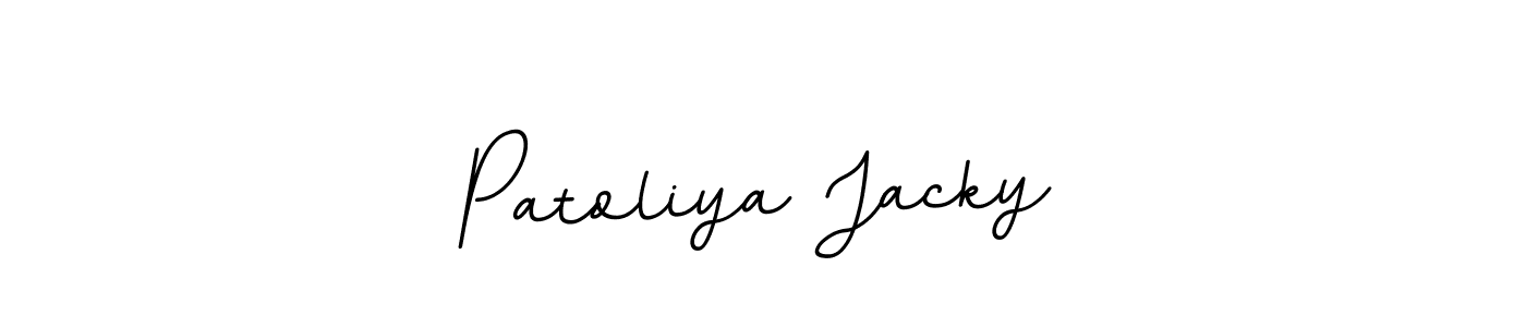 Make a beautiful signature design for name Patoliya Jacky. Use this online signature maker to create a handwritten signature for free. Patoliya Jacky signature style 11 images and pictures png