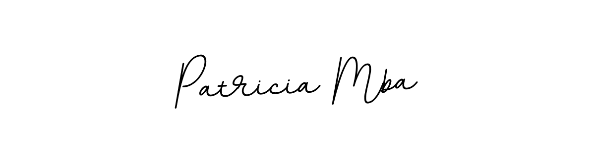 Make a beautiful signature design for name Patricia Mba. With this signature (BallpointsItalic-DORy9) style, you can create a handwritten signature for free. Patricia Mba signature style 11 images and pictures png