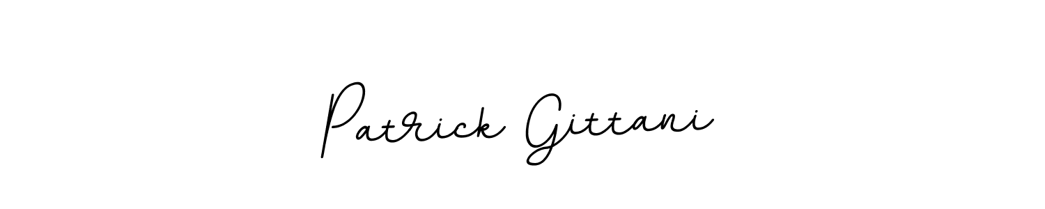 if you are searching for the best signature style for your name Patrick Gittani. so please give up your signature search. here we have designed multiple signature styles  using BallpointsItalic-DORy9. Patrick Gittani signature style 11 images and pictures png