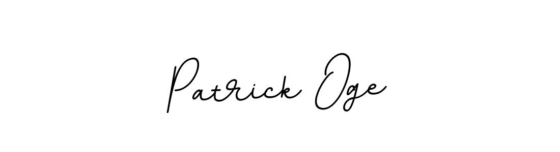 Make a beautiful signature design for name Patrick Oge. With this signature (BallpointsItalic-DORy9) style, you can create a handwritten signature for free. Patrick Oge signature style 11 images and pictures png