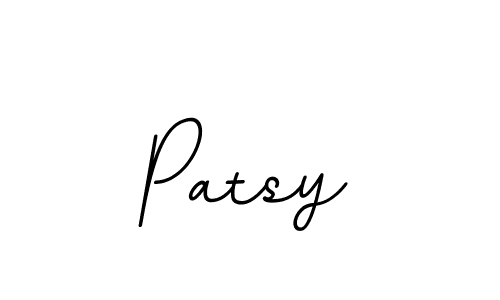 Use a signature maker to create a handwritten signature online. With this signature software, you can design (BallpointsItalic-DORy9) your own signature for name Patsy. Patsy signature style 11 images and pictures png