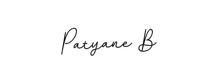 How to make Patyane B signature? BallpointsItalic-DORy9 is a professional autograph style. Create handwritten signature for Patyane B name. Patyane B signature style 11 images and pictures png