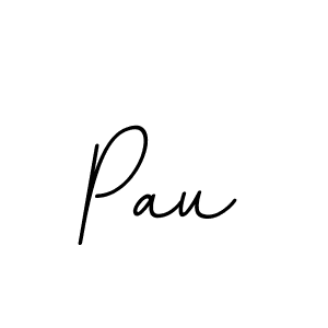 Make a beautiful signature design for name Pau. With this signature (BallpointsItalic-DORy9) style, you can create a handwritten signature for free. Pau signature style 11 images and pictures png