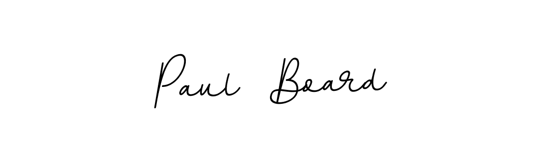 Make a beautiful signature design for name Paul  Board. With this signature (BallpointsItalic-DORy9) style, you can create a handwritten signature for free. Paul  Board signature style 11 images and pictures png