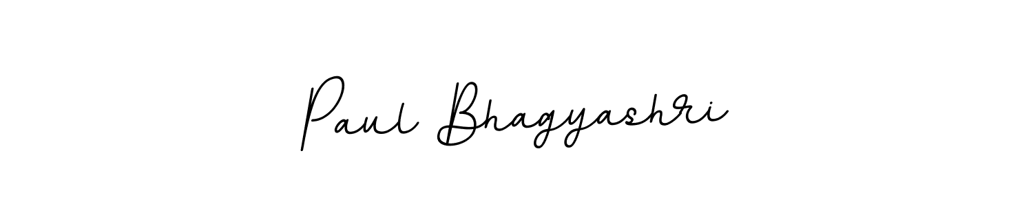 Use a signature maker to create a handwritten signature online. With this signature software, you can design (BallpointsItalic-DORy9) your own signature for name Paul Bhagyashri. Paul Bhagyashri signature style 11 images and pictures png