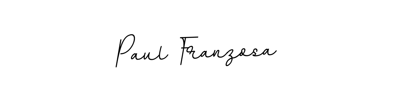 The best way (BallpointsItalic-DORy9) to make a short signature is to pick only two or three words in your name. The name Paul Franzosa include a total of six letters. For converting this name. Paul Franzosa signature style 11 images and pictures png