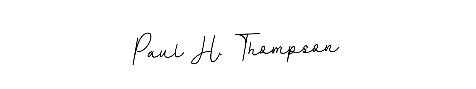 You should practise on your own different ways (BallpointsItalic-DORy9) to write your name (Paul H. Thompson) in signature. don't let someone else do it for you. Paul H. Thompson signature style 11 images and pictures png